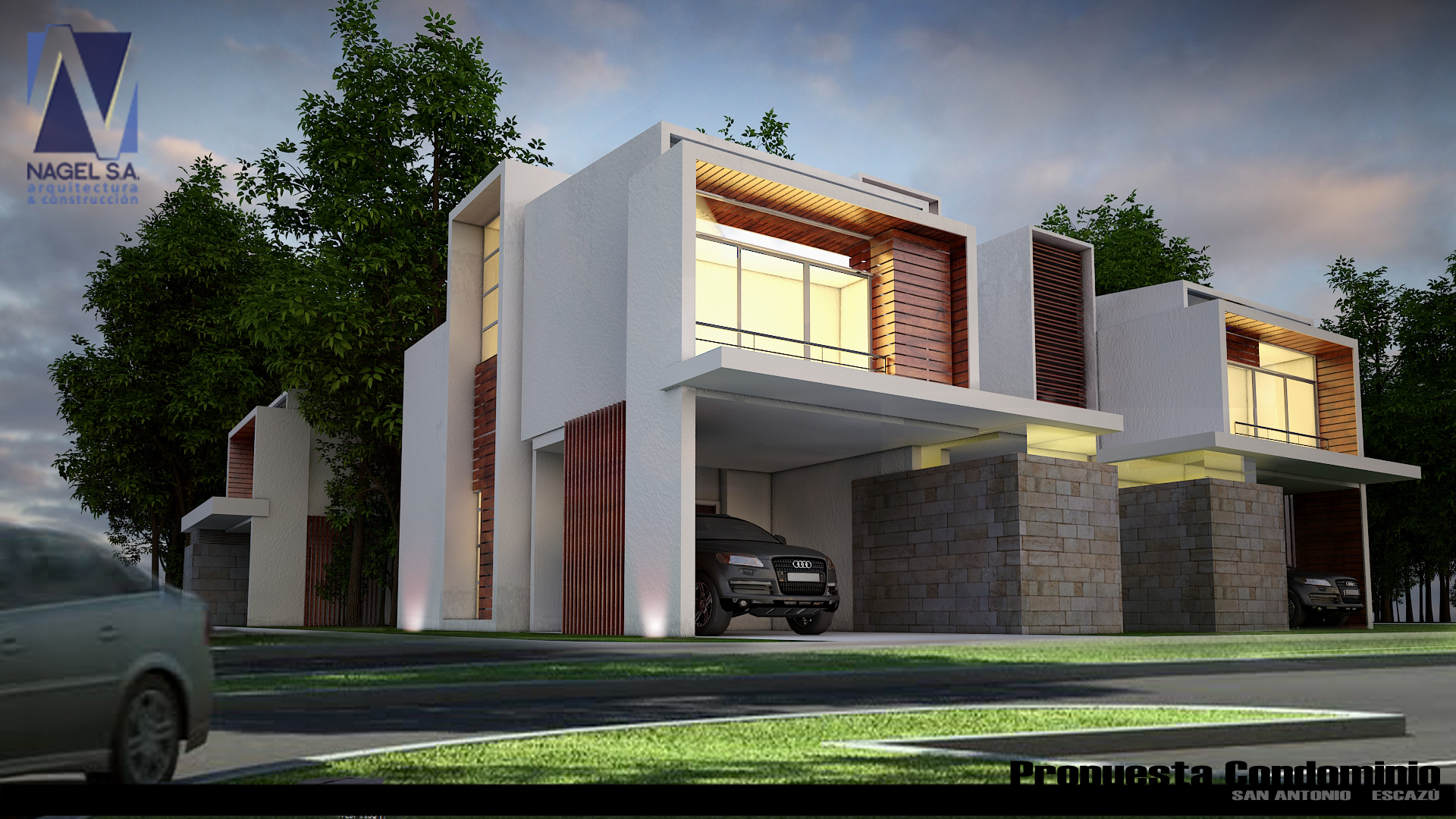 Diseño Condominio  Terralta Escazu En un terreno de 3.8 hectáreas, se desarrollará el exclusivo condominio de sus sueños